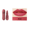 12 Color Rhombic Matte Lipstick Long Lasting Non Transfer Lip Color