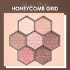 12 Color Honeycomb Hexagon Eyeshadow Palette Taro Earth Natural Highlight