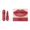 12 Color Rhombic Matte Lipstick Long Lasting Non Transfer Lip Color