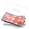 8 Color Blush Palette Matte Long Lasting Natural Rouge