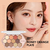 12 Color Honeycomb Hexagon Eyeshadow Palette Taro Earth Natural Highlight