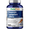 NusaPure Diosmin Complex 1,000mg per Serving 180 Veggie Caps
