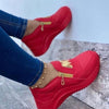 Women Luxury Pink Shoes Thick Bottom Women Vulcanize Sneakers