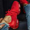 Women Trendy Sneakers Fashion Cushion Lace Up Running Sport Sneakers