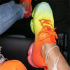 Women Trendy Sneakers Fashion Cushion Lace Up Running Sport Sneakers