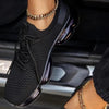 Women Trendy Sneakers Fashion Cushion Lace Up Running Sport Sneakers